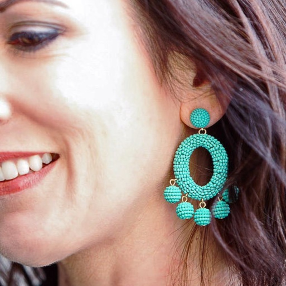 SOLD Stella & Dot Cece Chandelier Earrings